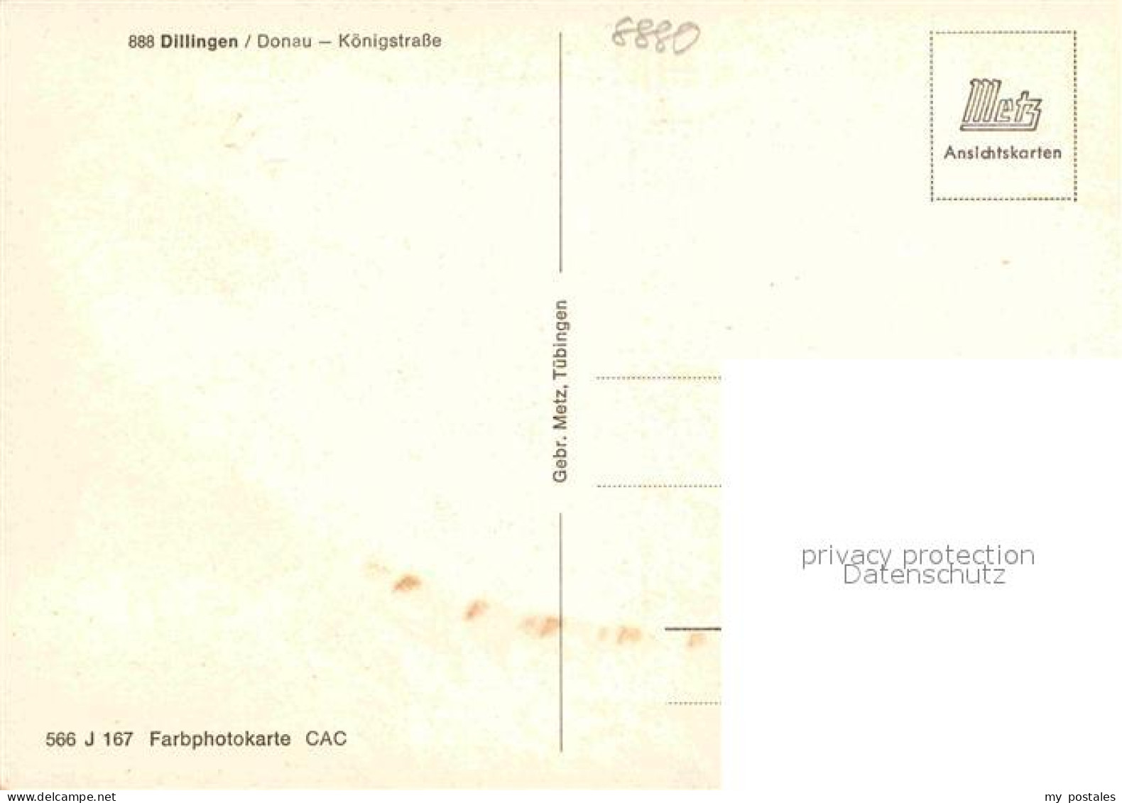 42722554 Dillingen Donau Koenigstrasse Stadttor Dillingen A.d.Donau - Dillingen