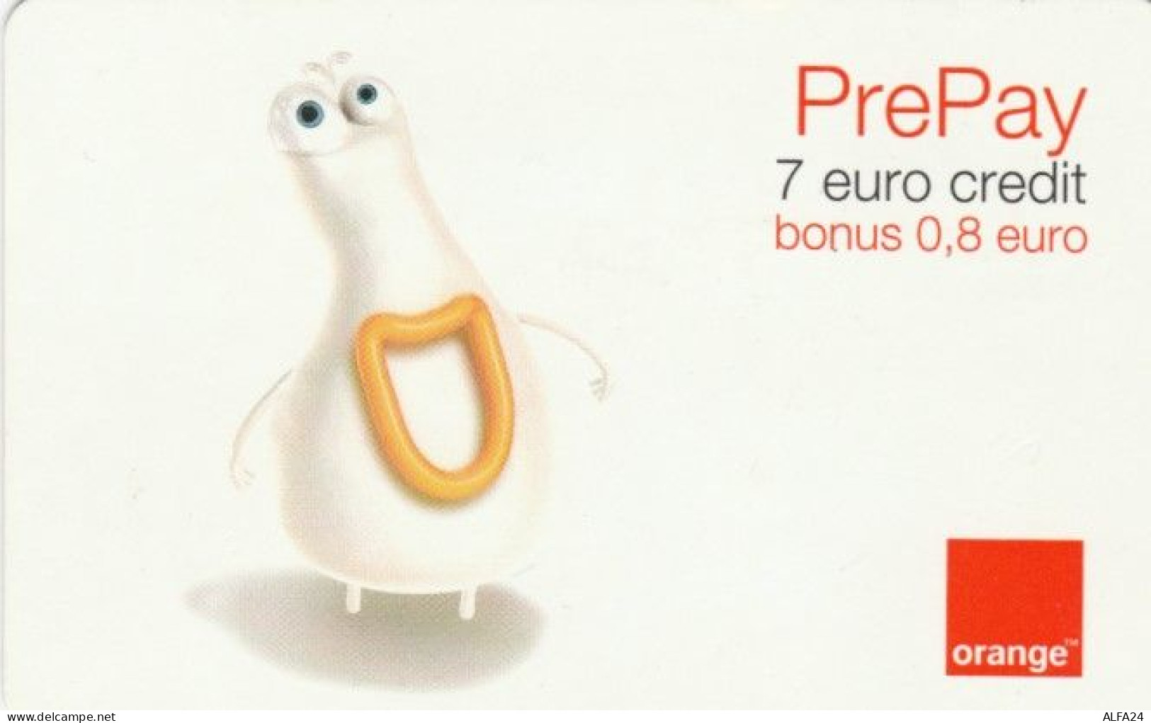 PREPAID PHONE CARD ROMANIA-ORANGE (PK230 - Romania