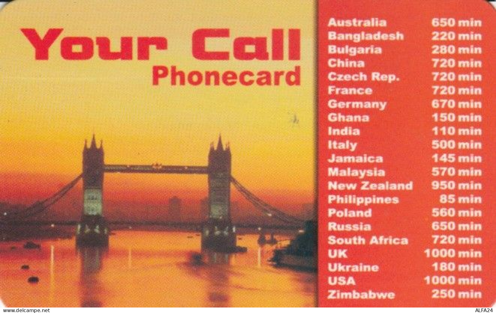 PREPAID PHONE CARD REGNO UNITO (PK218 - BT Global Cards (Prepaid)