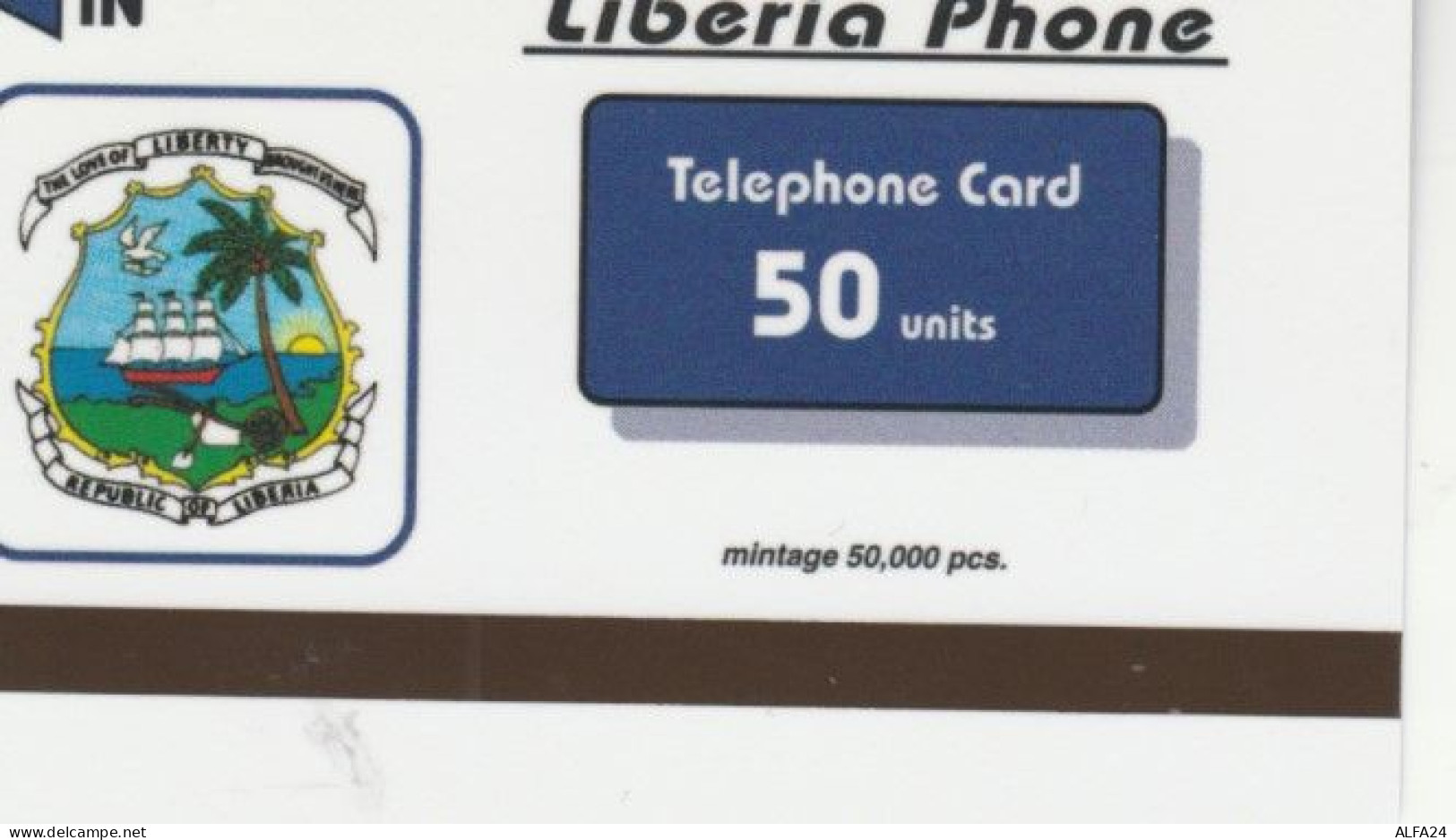 PHONE CARD- LIBERIA (PK105 - Liberia