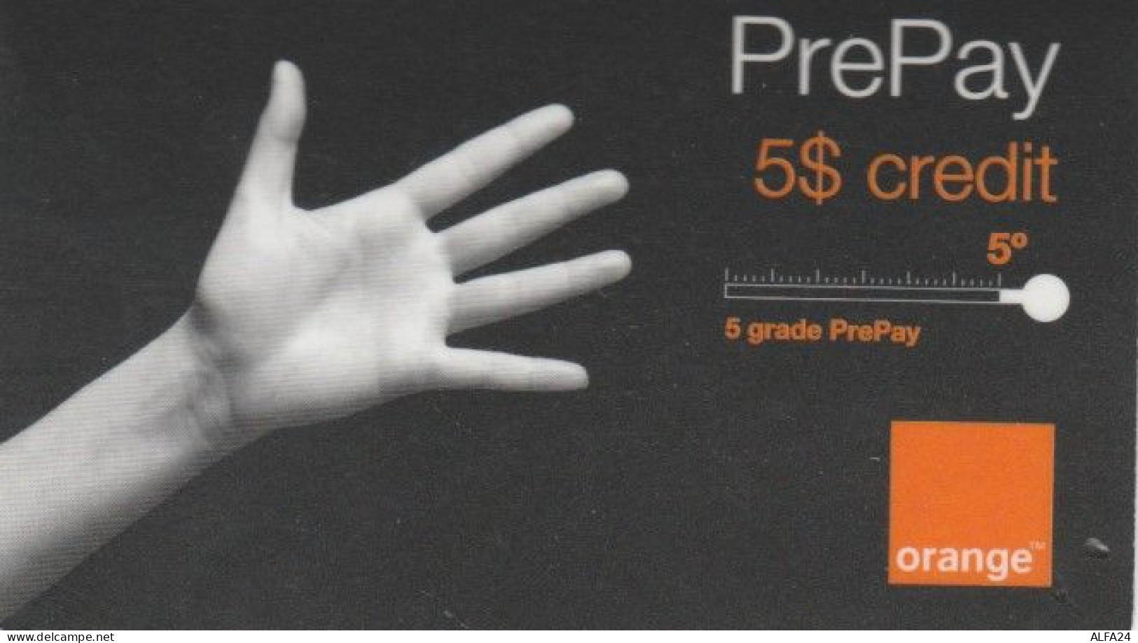 PREPAID PHONE CARD ROMANIA-ORANGE (PK1586 - Romania