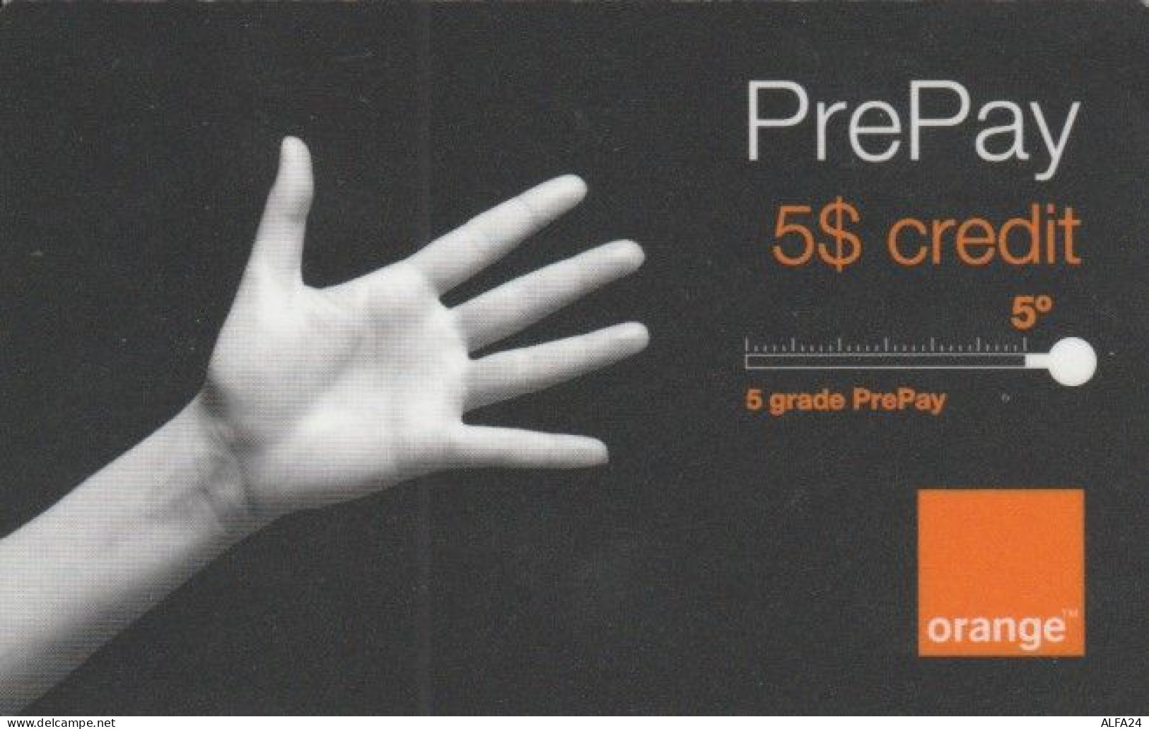 PREPAID PHONE CARD ROMANIA-ORANGE (PK1591 - Romania