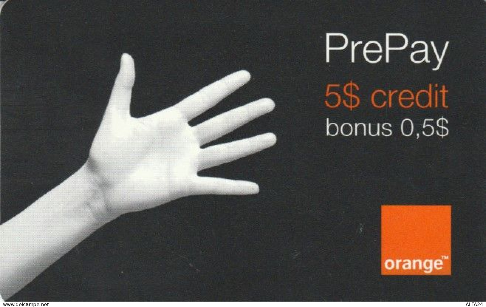 PREPAID PHONE CARD ROMANIA-ORANGE (PK1594 - Romania