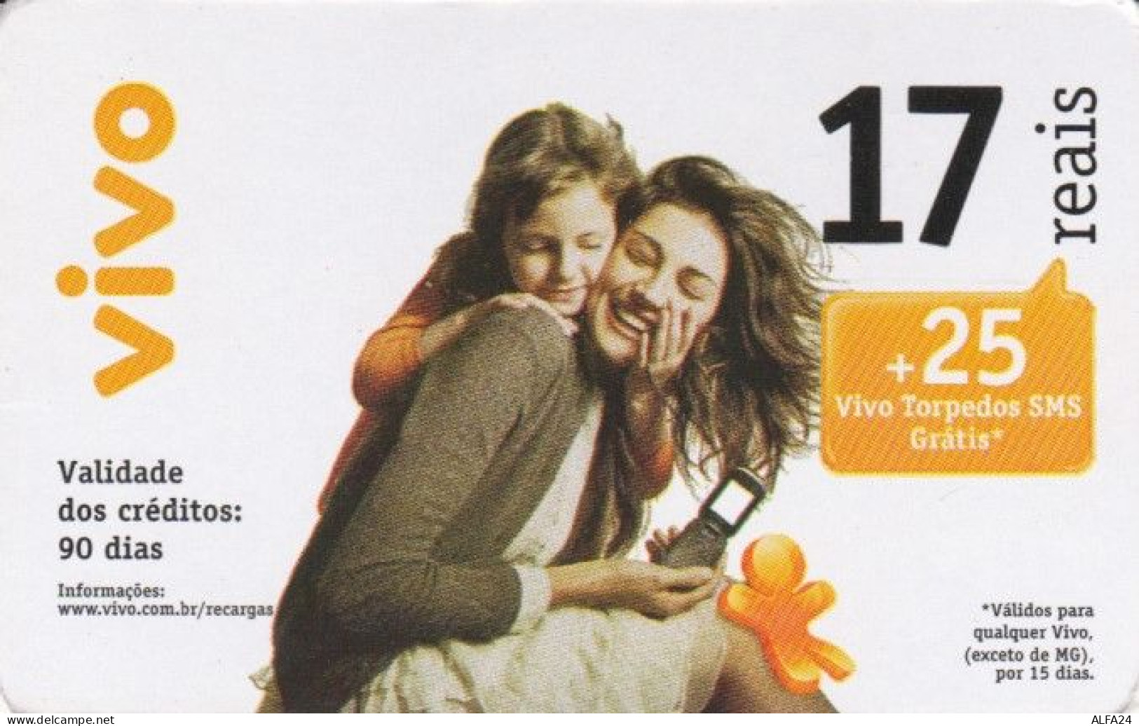 PREPAID PHONE CARD BRASILE (PK1602 - Brésil