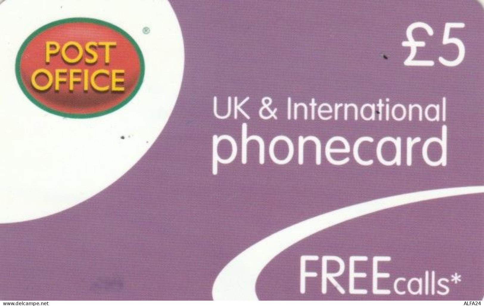 PREPAID PHONE CARD REGNO UNITO  (PK1102 - BT Kaarten Voor Hele Wereld (Vooraf Betaald)