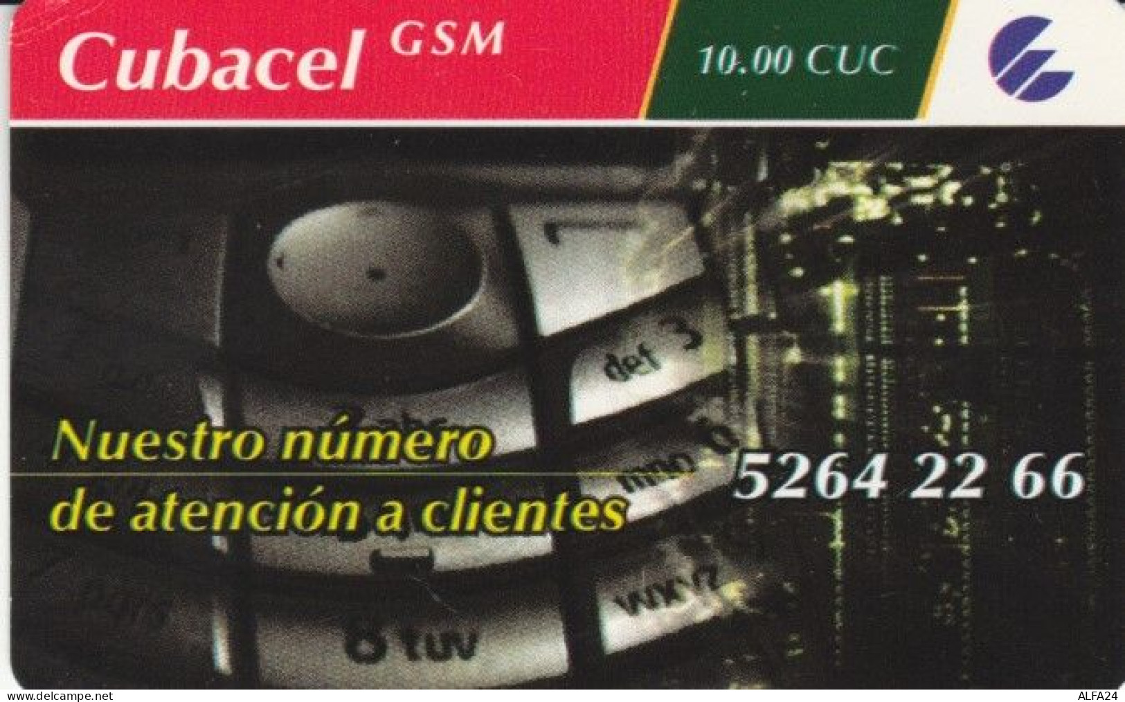 PREPAID PHONE CARD CUBA (PK914 - Cuba