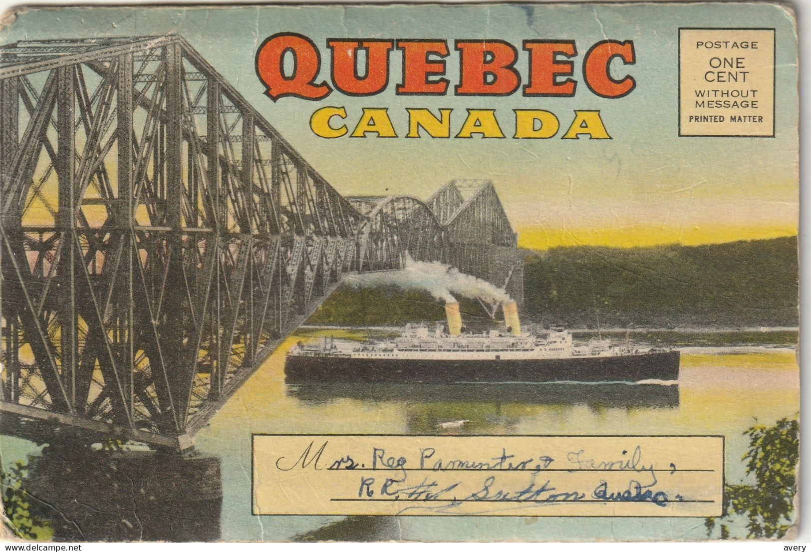 Souvenir Folder Of Quebec, Quebec. - Québec - La Cité