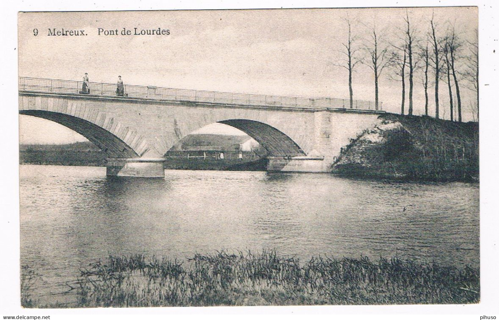 B-9742  MELREUX : Pont De Lourdes - Hotton