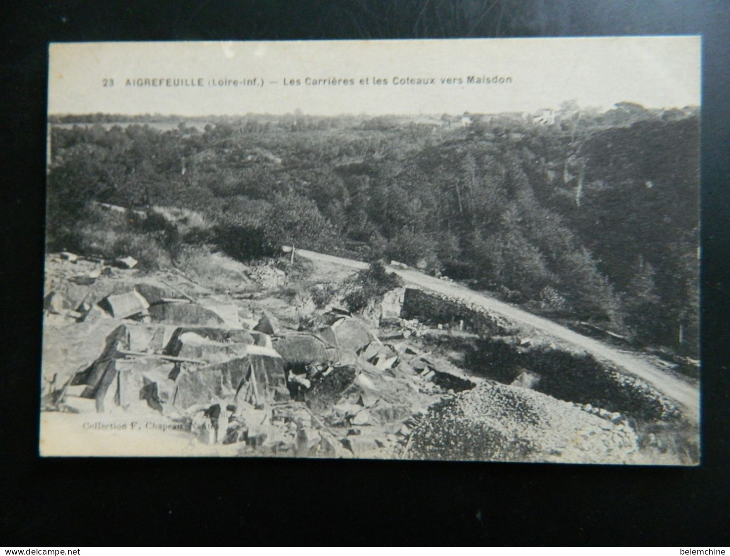 AIGREFEUILLE                       LES CARRIERES ET LES COTEAUX VERS MAISDON - Aigrefeuille-sur-Maine