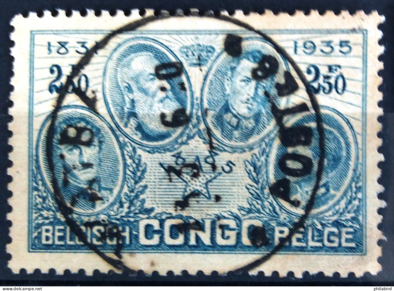 CONGO BELGE                      N° 189                    OBLITERE - Oblitérés