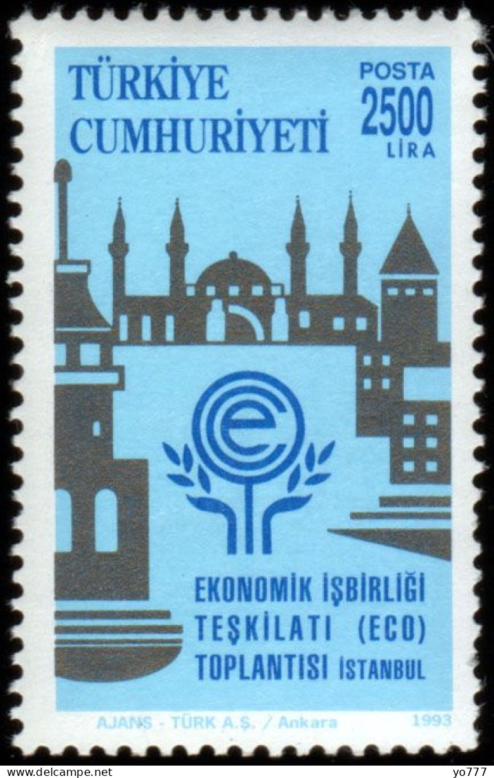 (2988) TURKEY ECONOMIC COOPERATION ORGANIZATION ECO MEETING MNH** - Nuovi