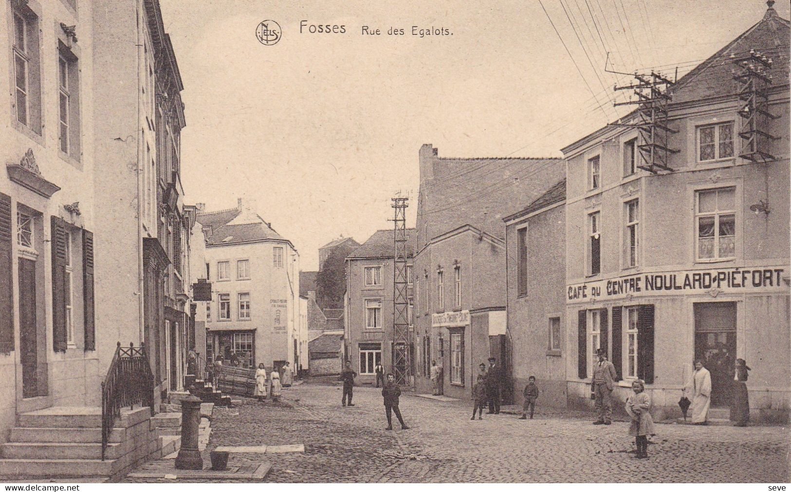 FOSSES  Rue Des Egalots Carte Non Voyagée - Fosses-la-Ville