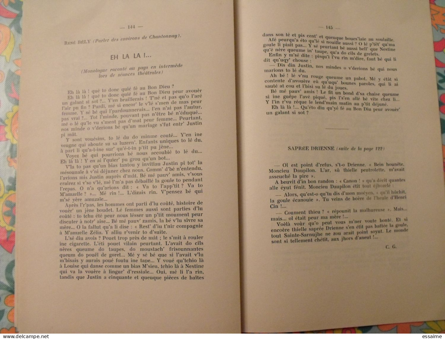 société d'études folkloriques du centre-ouest; tome XIV, 6° lvraison, n° 101. 1980. Aguiaine Subiet