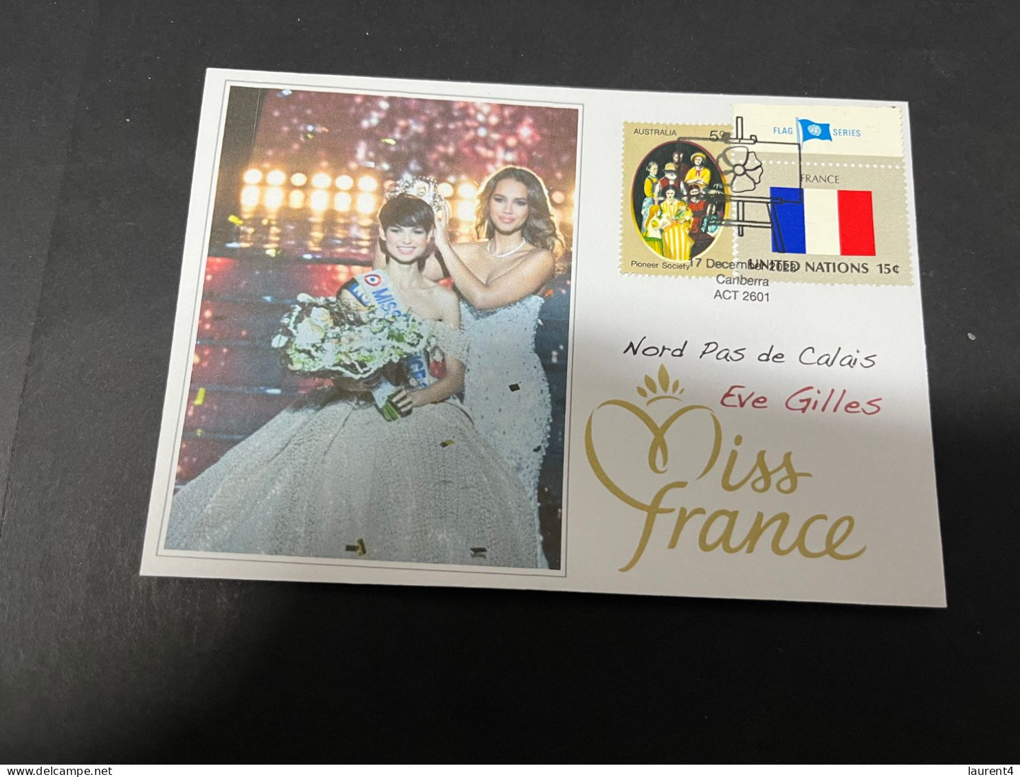 20-12-2023 (3 W 37) Miss FRANCE Election 2024 - Winner - Nord Pas De Calais - Eve Gilles (short Hair Girl!) - Autres & Non Classés