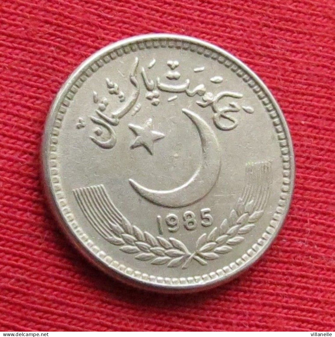 Pakistan 25 Paisa 1985 KM# 58 Lt 771 *VT Paquistao - Pakistán