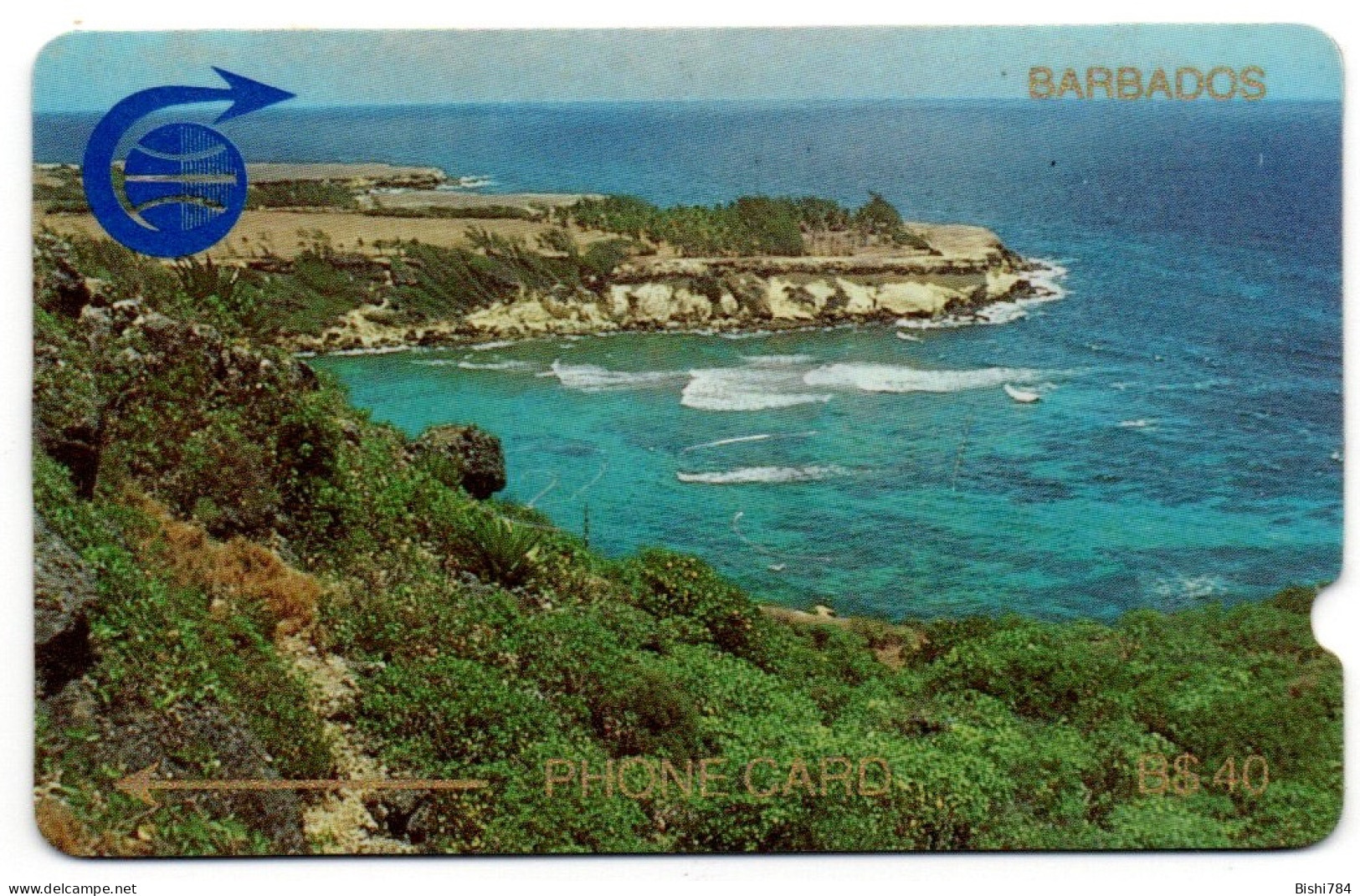 Barbados - Coastline $40 - 1CBDD - Barbades