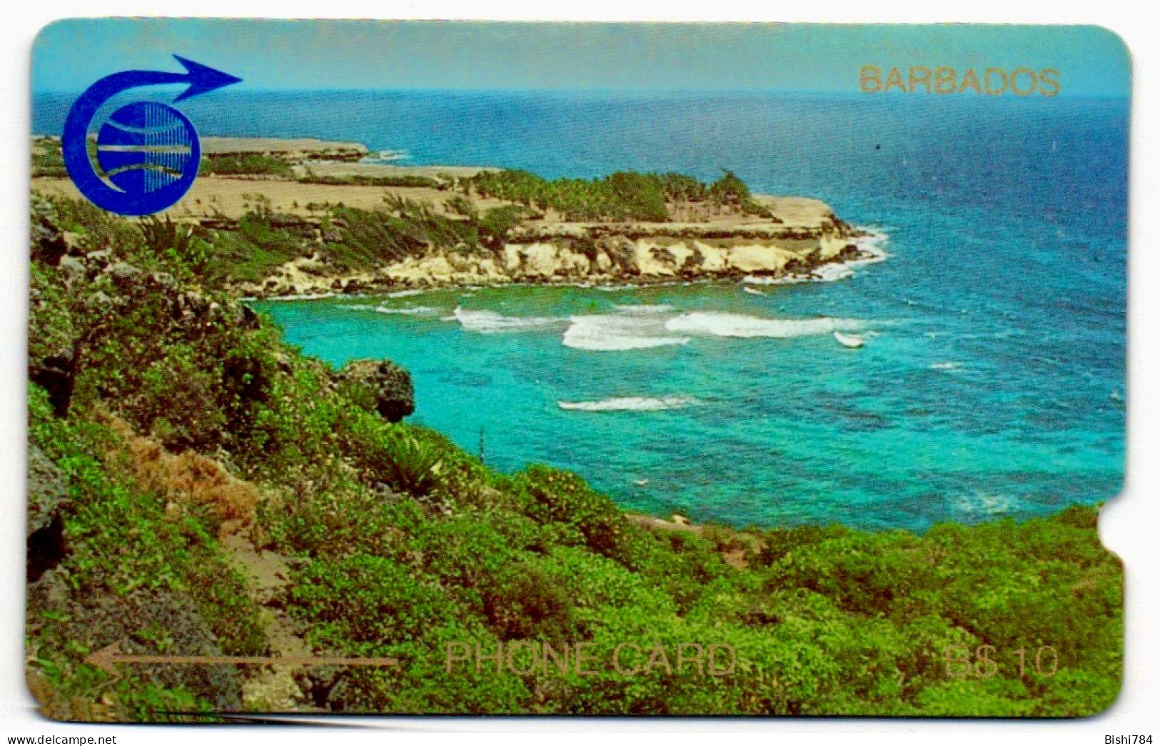 Barbados - Coastline $10 - 1CBDB - Barbades