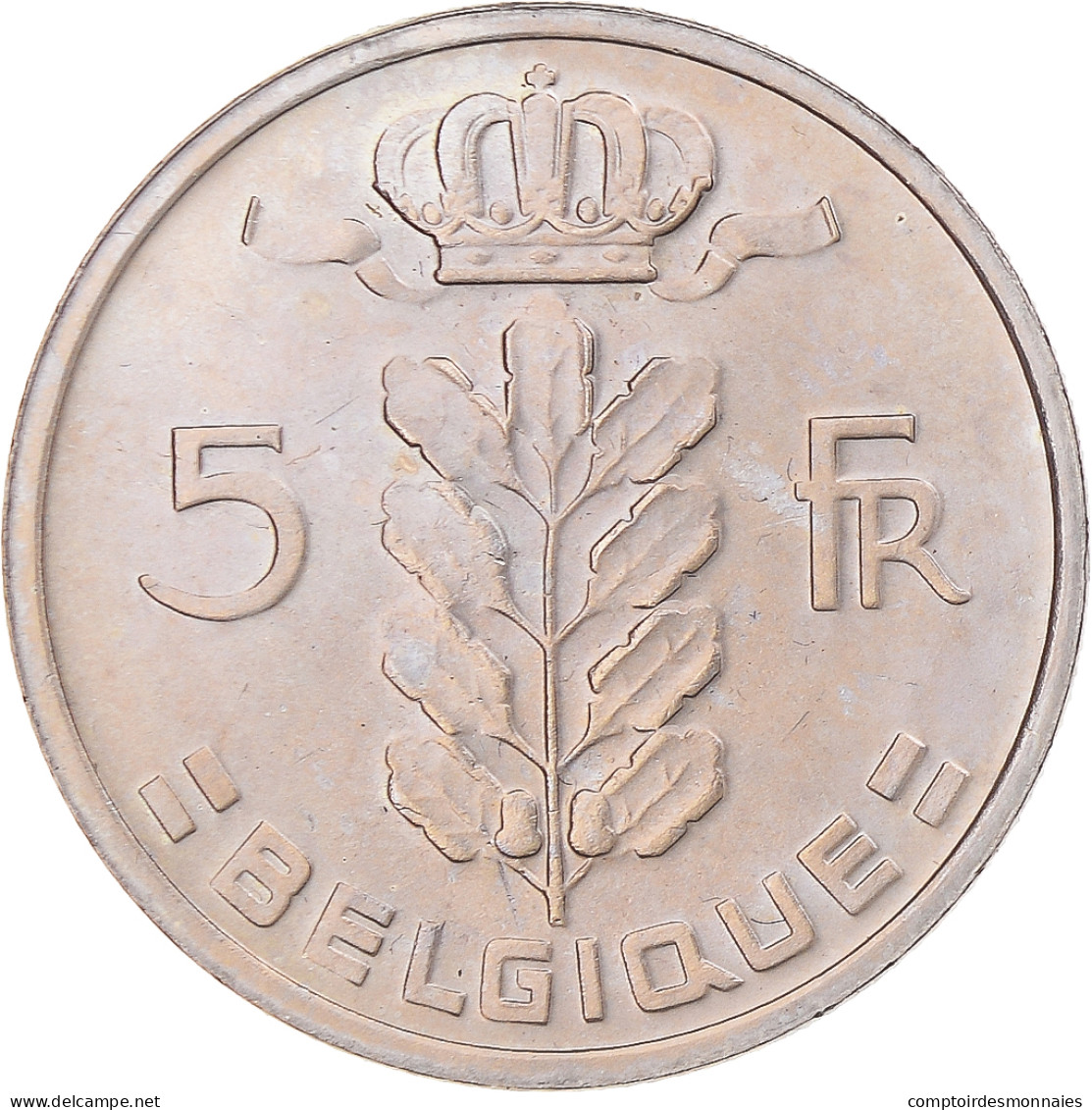 Monnaie, Belgique, 5 Francs, 5 Frank, 1977, SPL, Cupro-nickel, KM:134.1 - 5 Frank