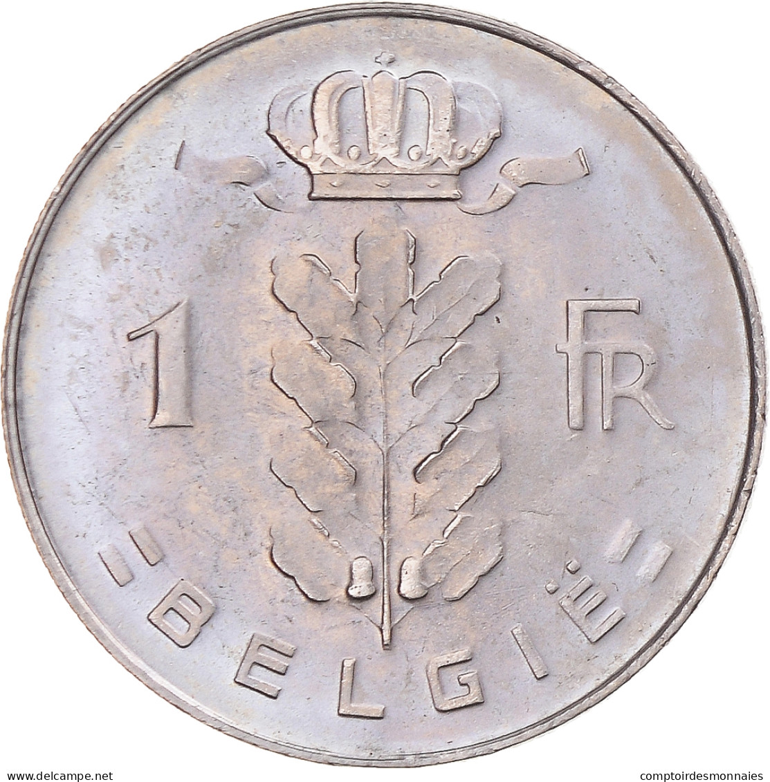 Monnaie, Belgique, Franc, 1977, SPL, Cupro-nickel, KM:143.1 - 1 Franc