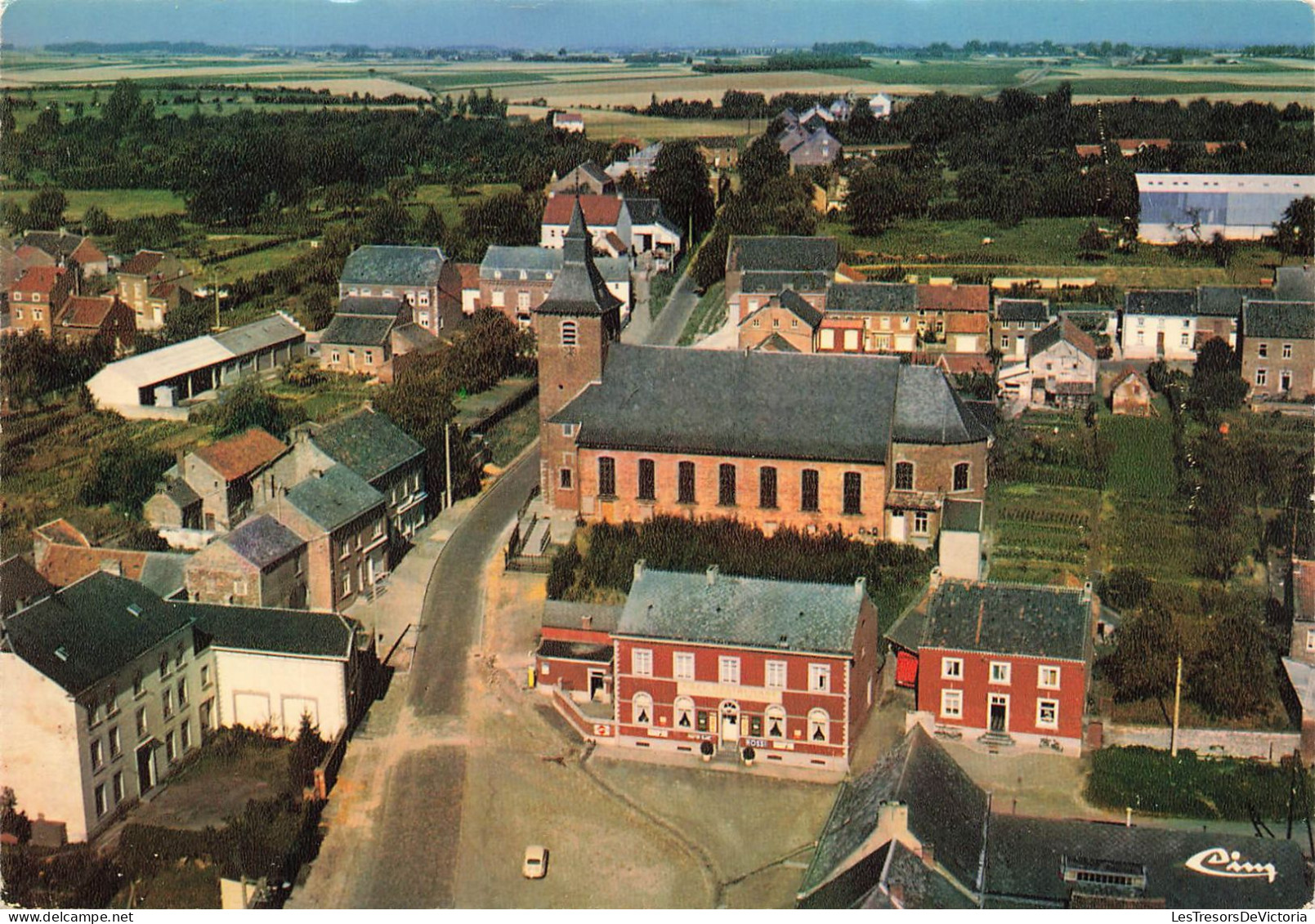 BELGIQUE - Wasseiges - Panorama Aérien - Carte Postale - Wasseiges