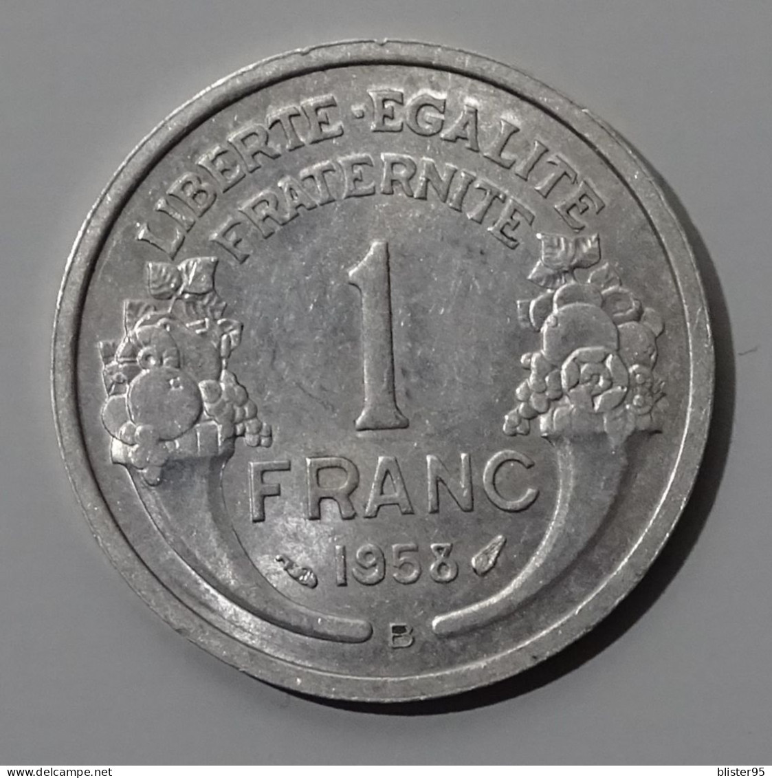 1 Franc 1958 B En Sup , Année La Plus Rare - 1 Franc