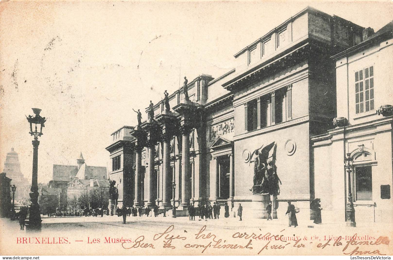 BELGIQUE - Bruxelles - Les Musées - Carte Postale Ancienne - Museums