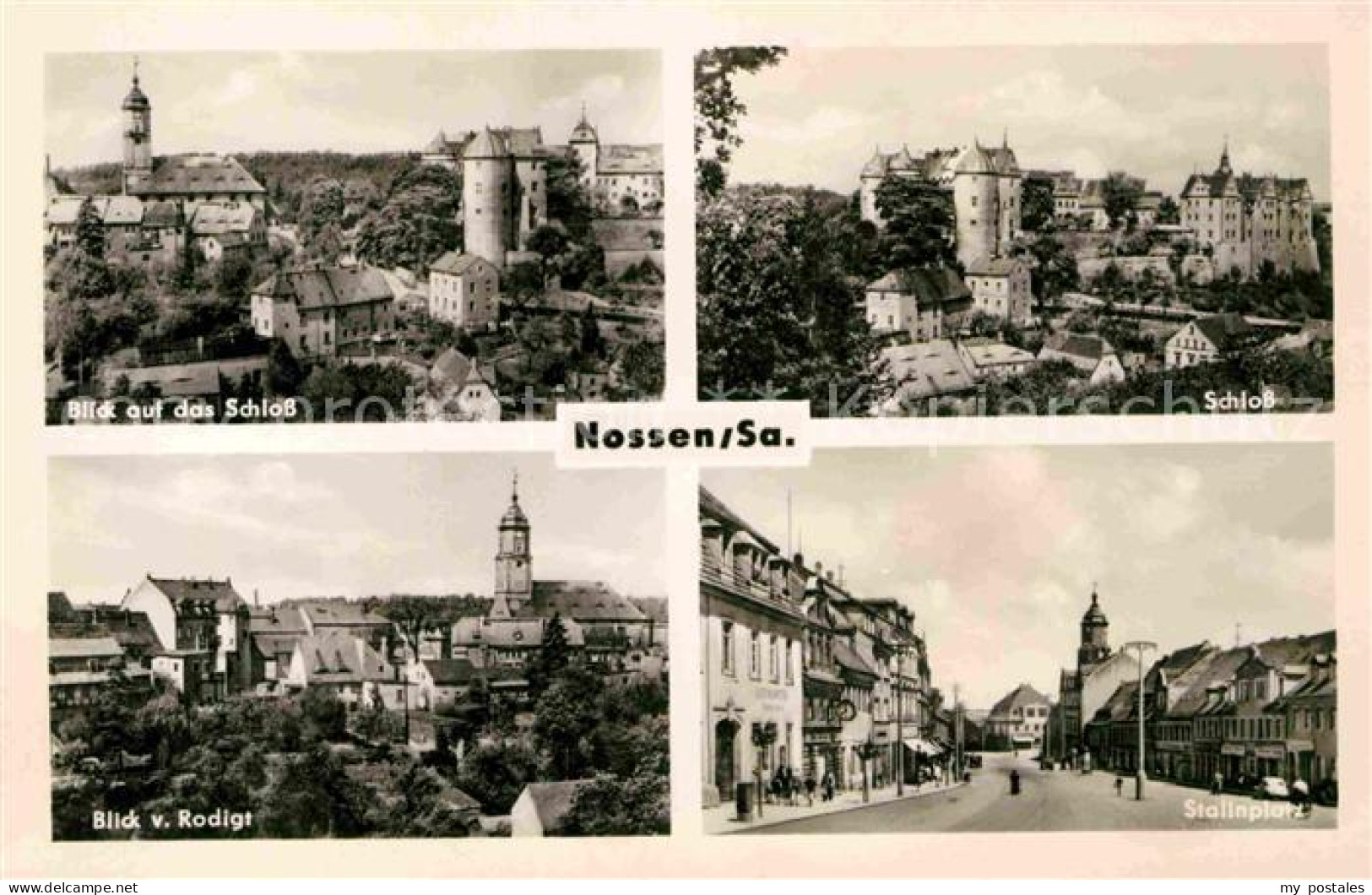 42708962 Nossen Schloss Stalinplatz Rodigt Nossen - Nossen