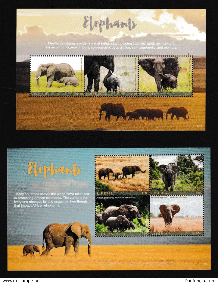 Liberia 2017 Elephants - Liberia