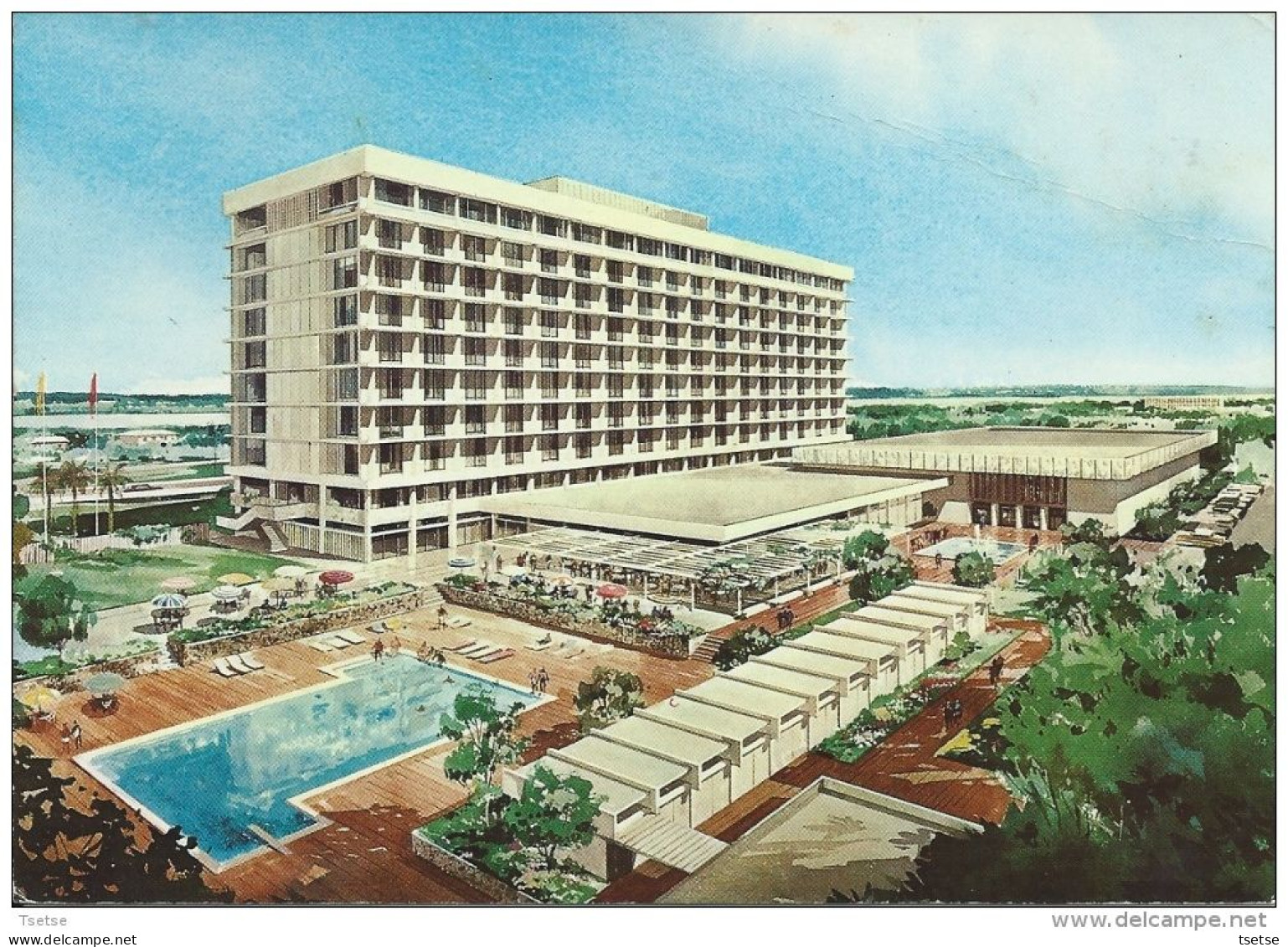 Congo Ex Zaïre - Kinshasa - Hôtel Inter-Continental - Vue Aérienne - Kinshasa - Leopoldville (Leopoldstadt)