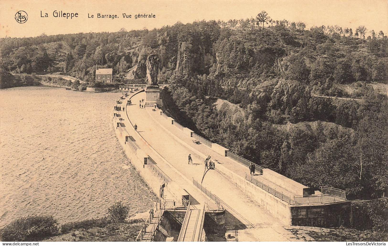 BELGIQUE - La Gileppe - Le Barrage - Vue Générale - Carte Postale Ancienne - Gileppe (Stuwdam)