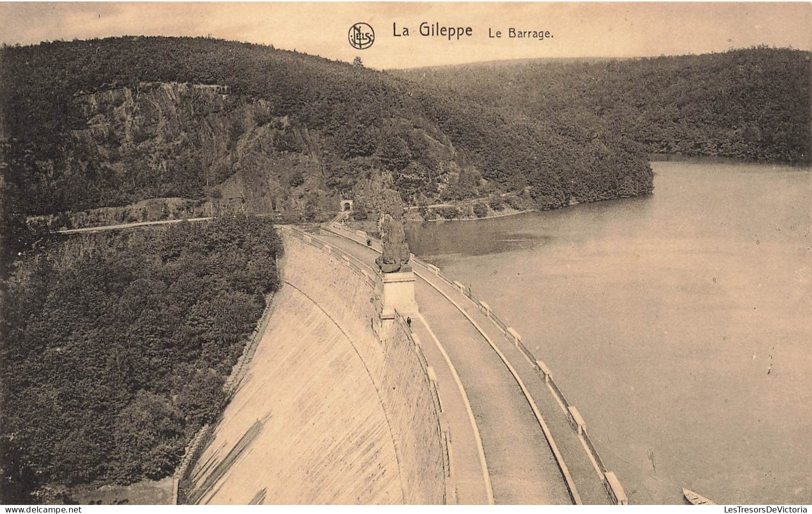 BELGIQUE - La Gileppe - Le Barrage - Carte Postale Ancienne - Gileppe (Barrage)