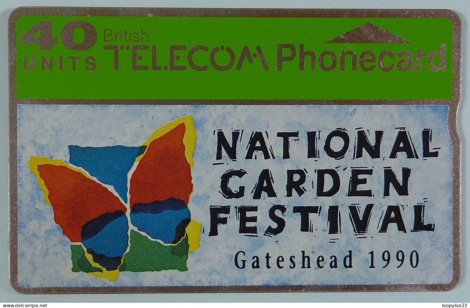 UK - Great Britain - Landis & Gyr - National Garden Festival - Specimen - 40 Units - R - BT Werbezwecke