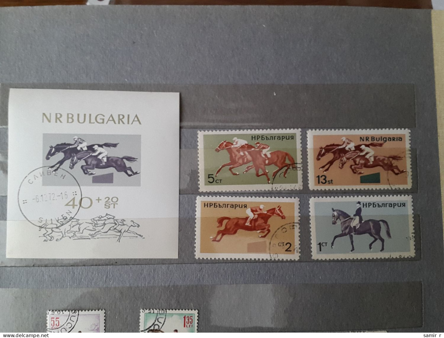 1965	Bulgaria	Horses (F74) - Used Stamps