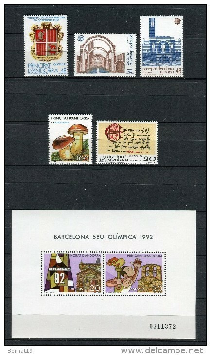 Andorra 1987. Completo ** MNH. - Collections