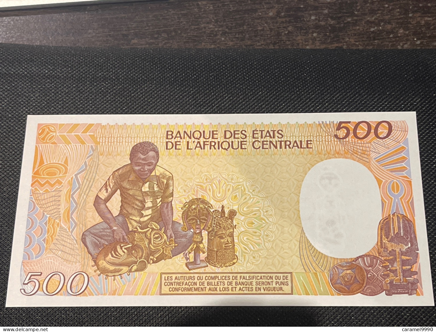 Perfect +++ Republique Populaire Du Congo 500 Franc Banque Des états De L’afrique Centrale  1991 - Republiek Congo (Congo-Brazzaville)