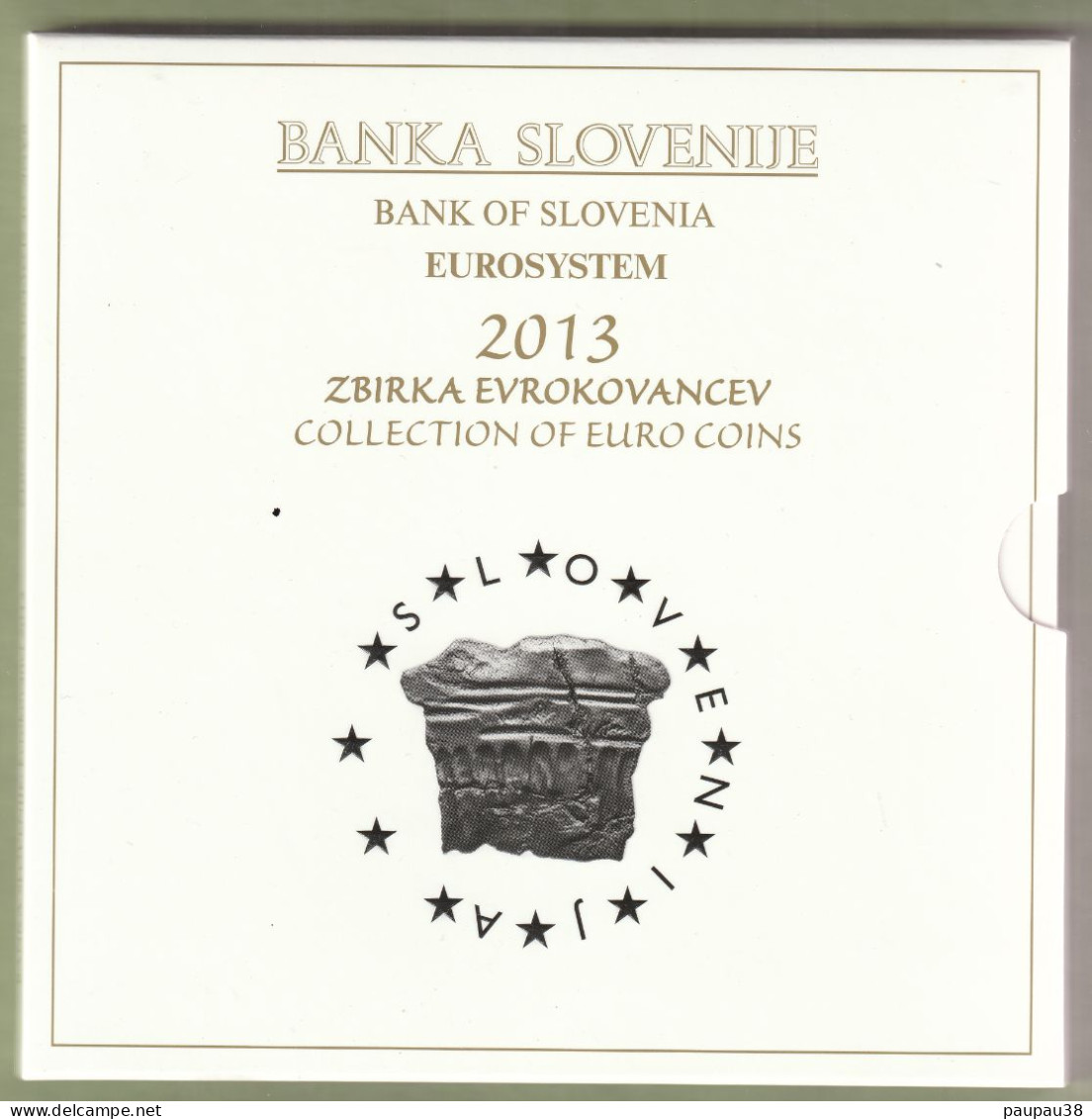 COFFRET EUROS SLOVENIE 2013 NEUF FDC - 10 MONNAIES - Slowenien