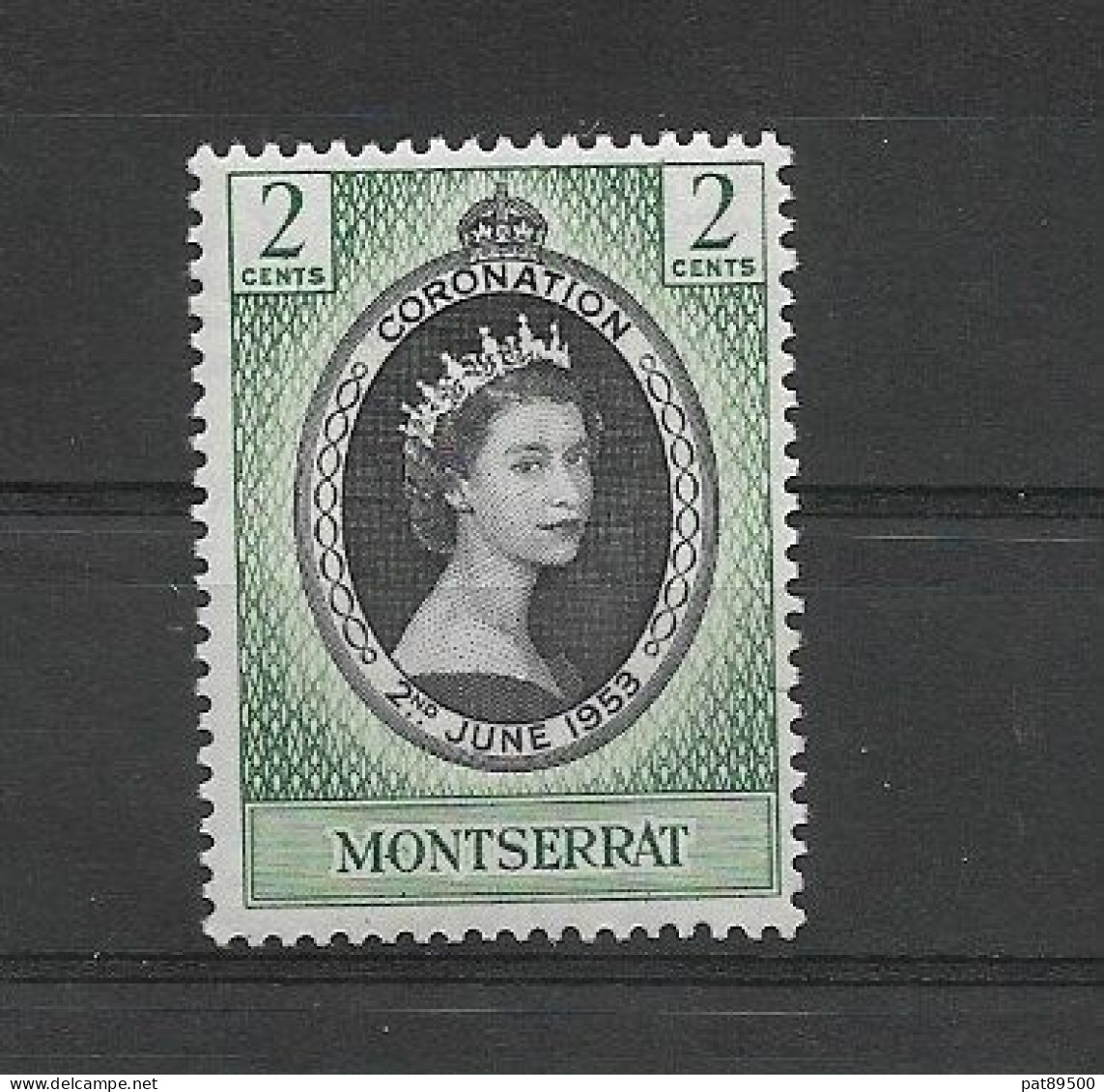 MONTSERRAT 1953 Couronnement YT N° 129 * Avec Charnière Soldé - Montserrat