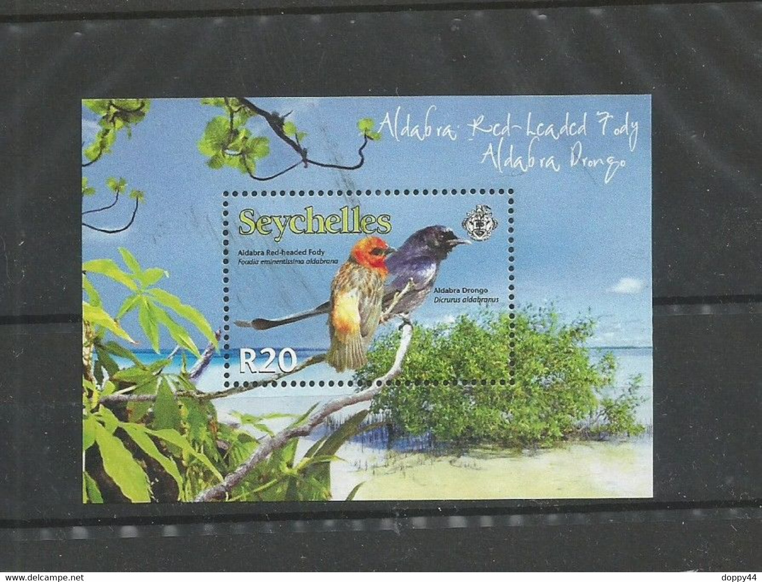 SEYCHELLES BLOC NEUF OISEAUX DES SEYCHELLES. - Seychelles (1976-...)