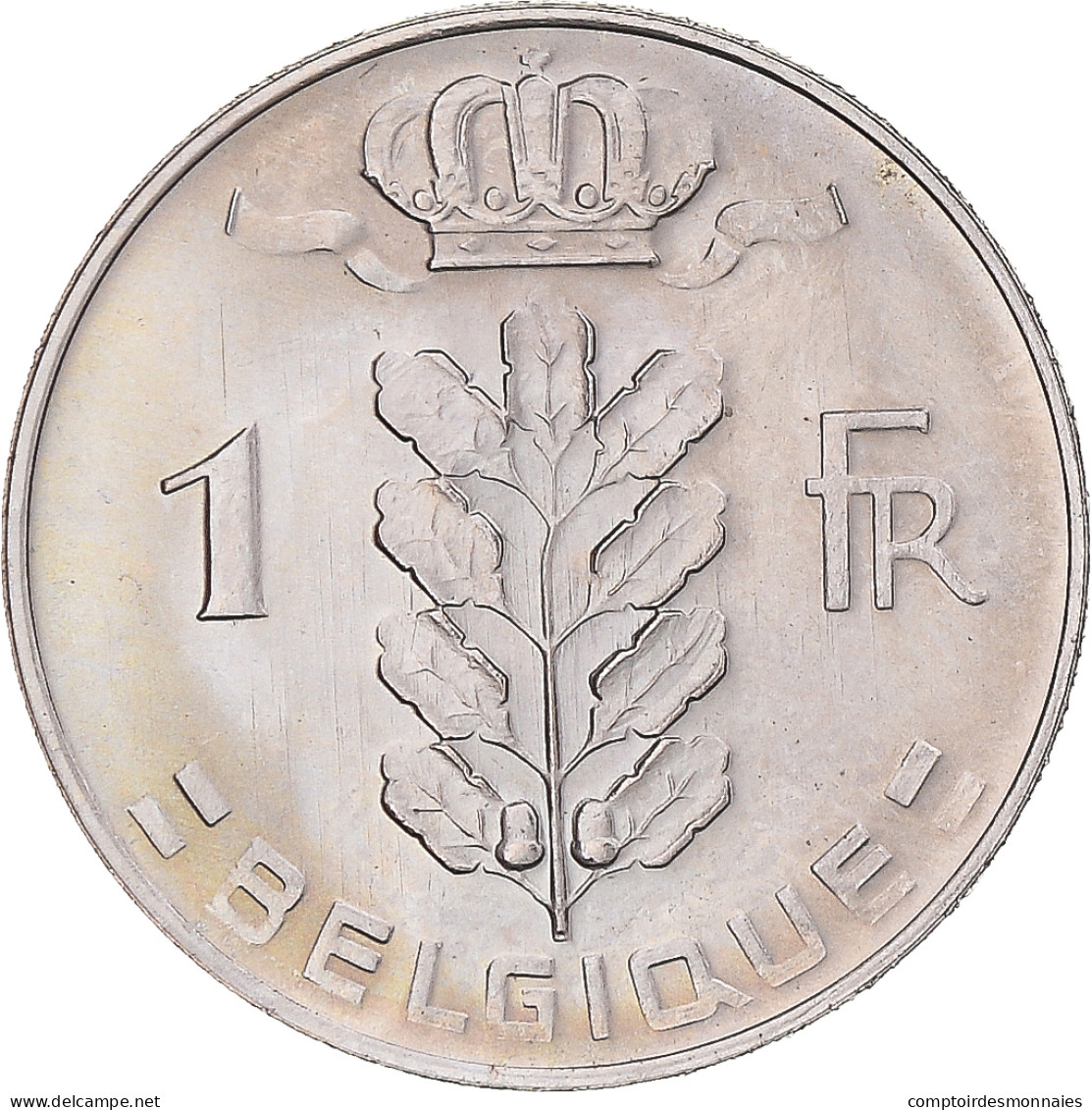 Monnaie, Belgique, Franc, 1976, SPL, Cupro-nickel, KM:142.1 - 1 Franc