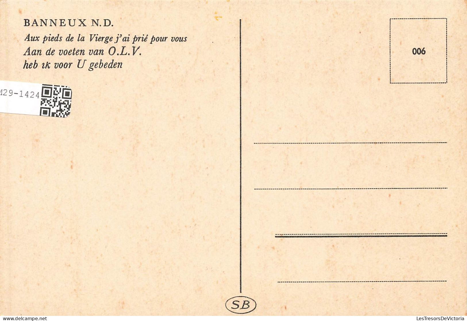 BELGIQUE - Banneux Notre Dame - Aux Pieds De La Vierge J'ai Prié Pour Vous - Carte Postale - Sprimont