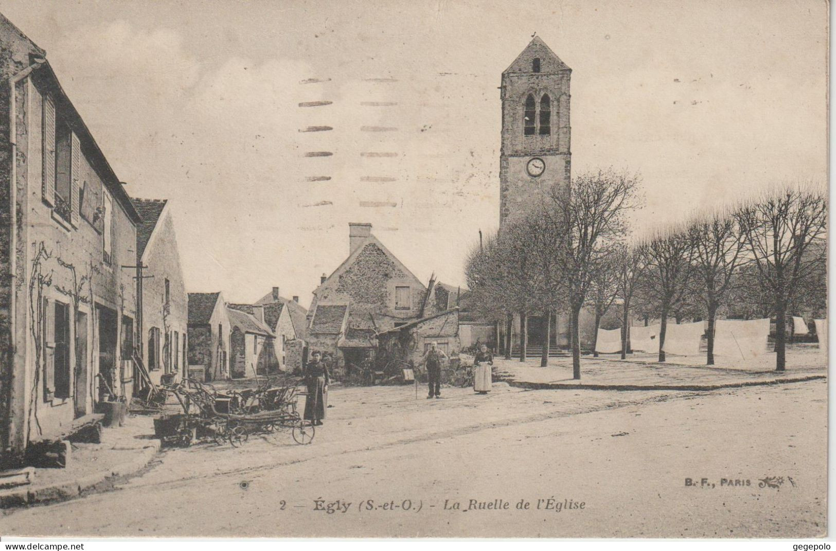 EGLY - La Ruelle De L'Eglise - Sonstige & Ohne Zuordnung