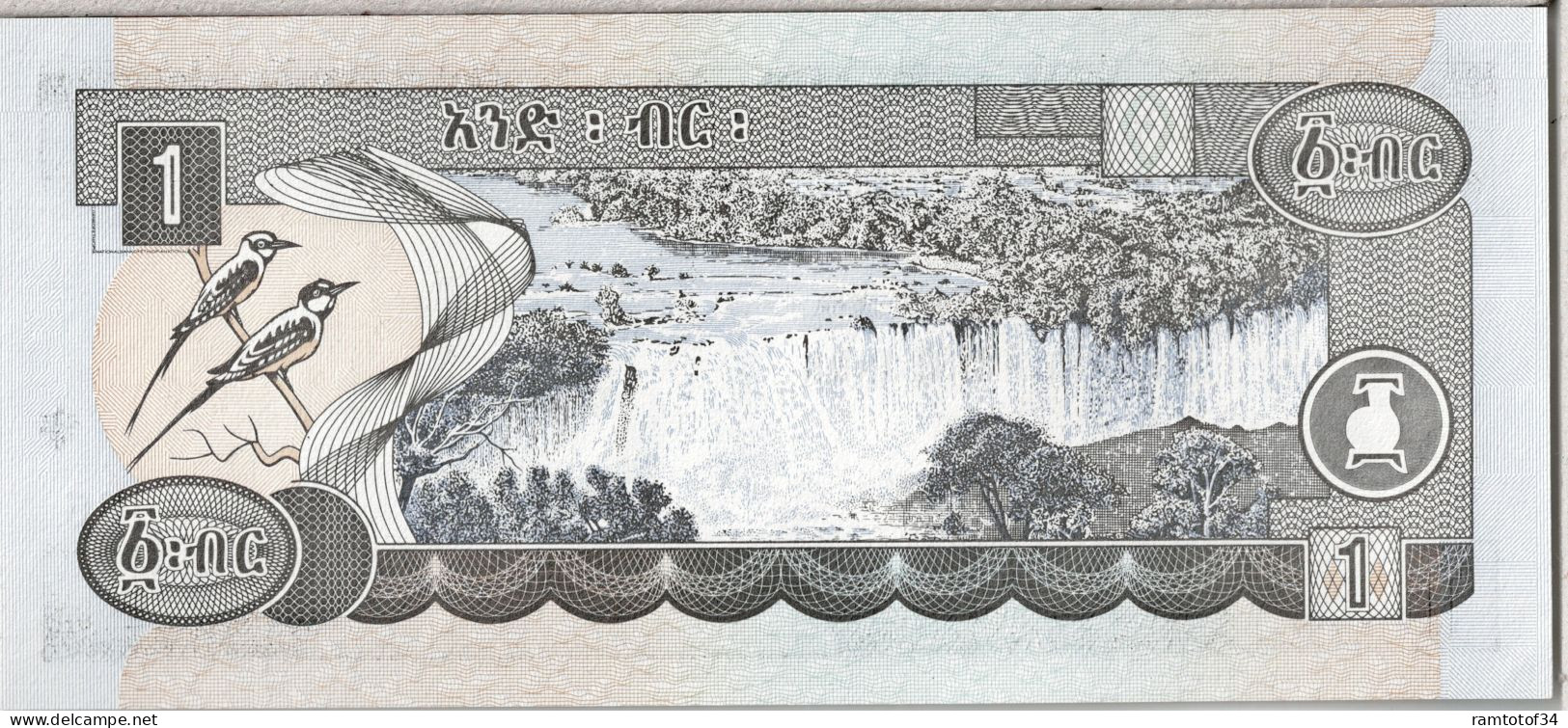 ETHIOPIE - 1 Birr 1989-1997 UNC - Ethiopie