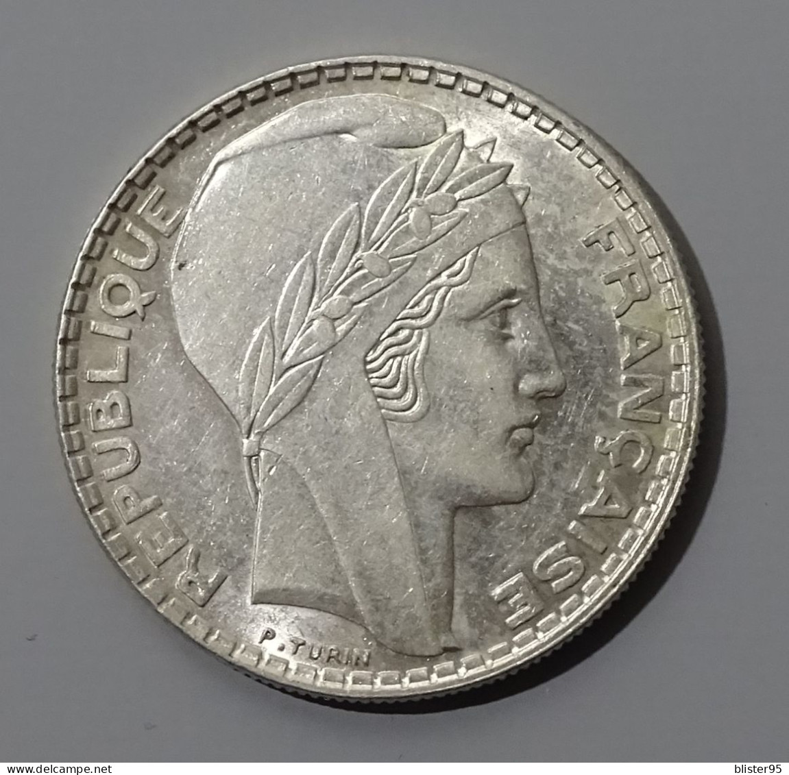 20 Francs 1938 Turin Argent En Sup - 20 Francs