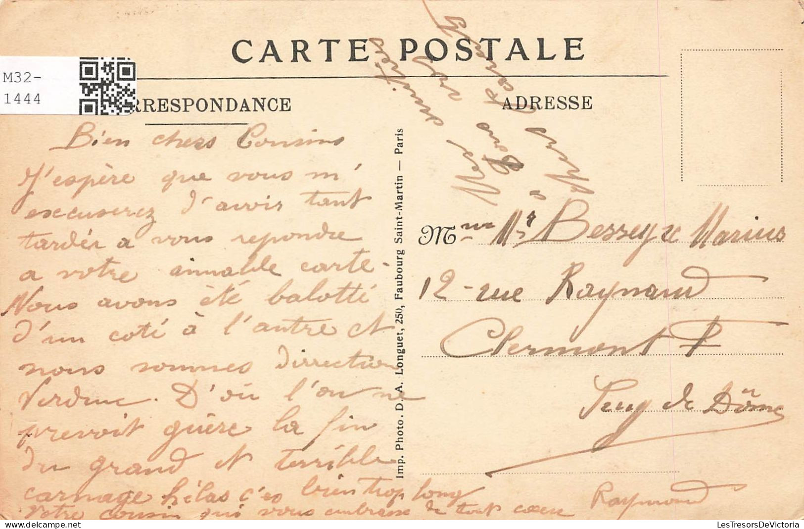 FRANCE - Villers Cotterets - La Mairie - Gendarmes - Carte Postale Ancienne - Villers Cotterets
