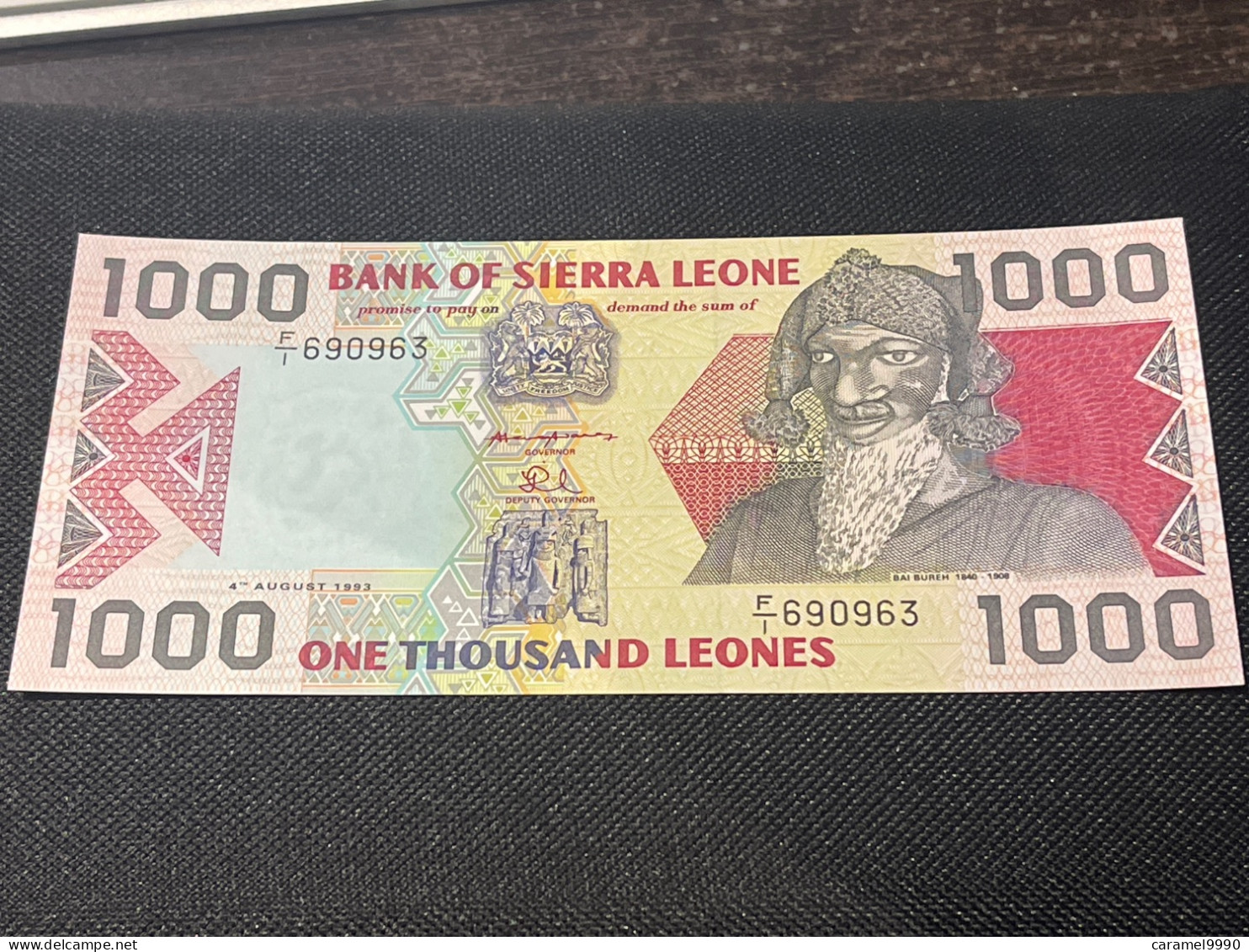 Etat Neuf. Bin Sierra Leone 1993. 1000 Leones - Sierra Leone