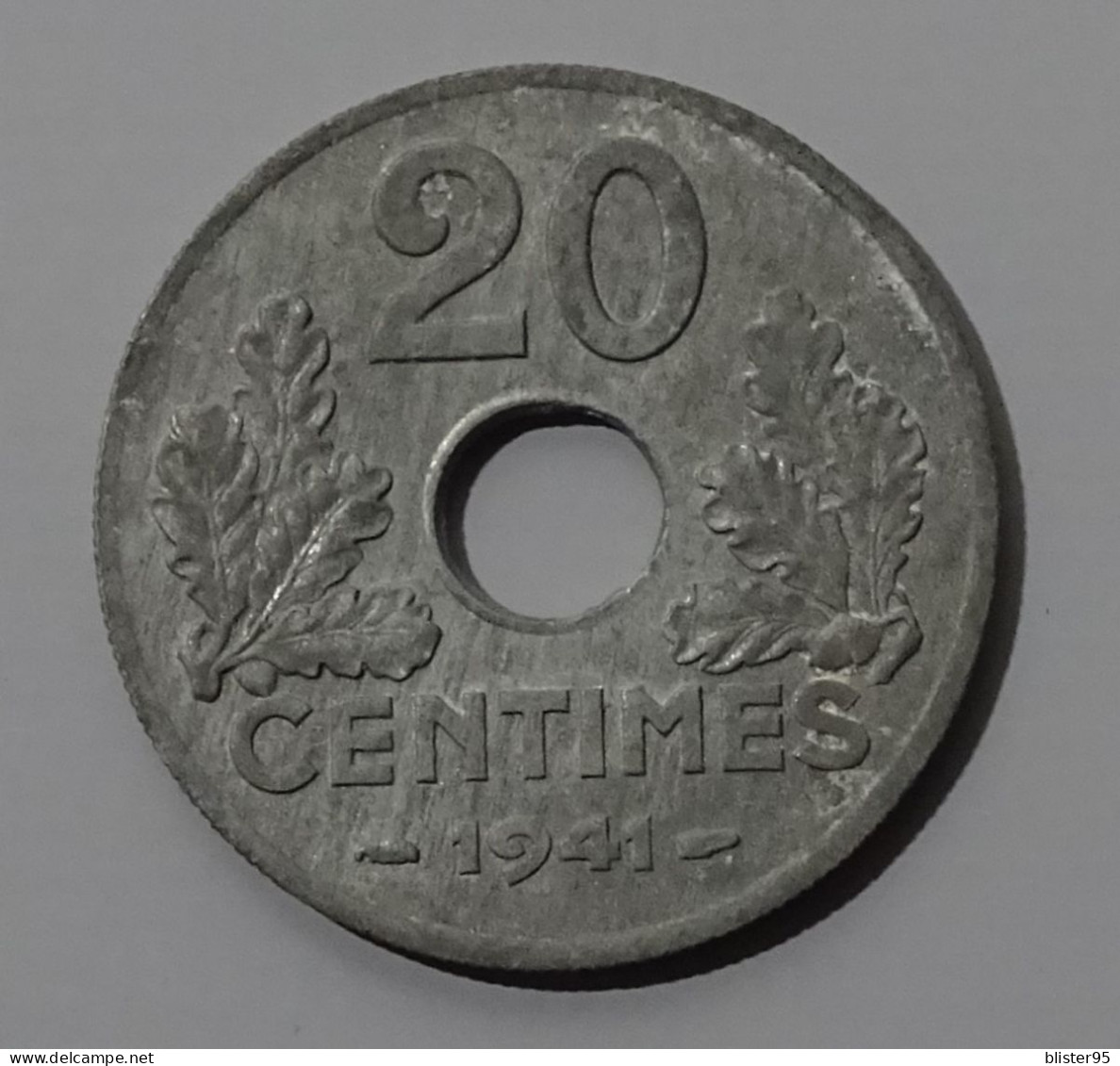 20 Centimes 1941 En Sup+ - 20 Centimes