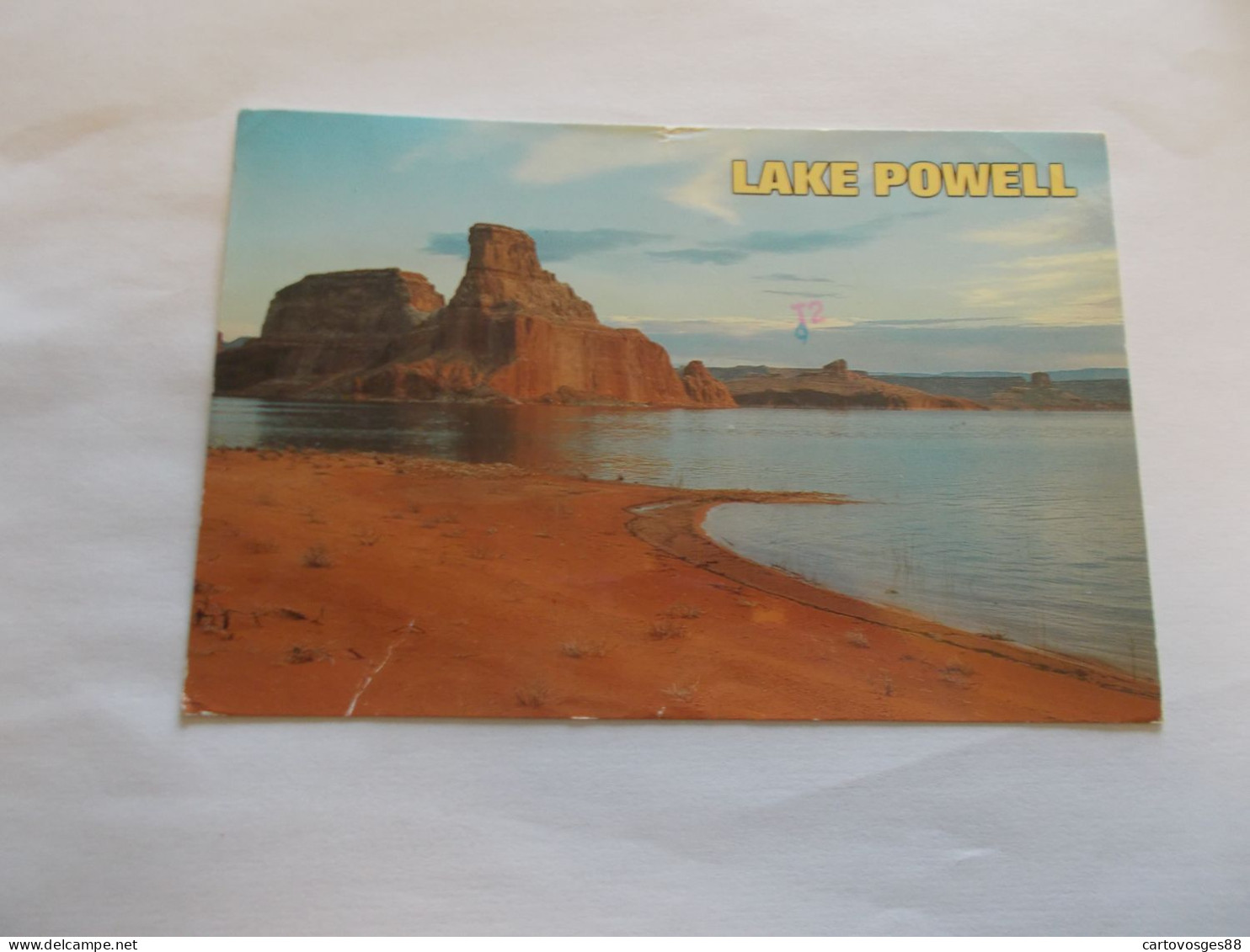 LAKE POWELL GUNSIGHT ARIZONA ( USA ETATS UNIS ) TRES BELLE VUE  2 BEAUX TIMBRES BUFFALO BILL CODY - Lake Powell