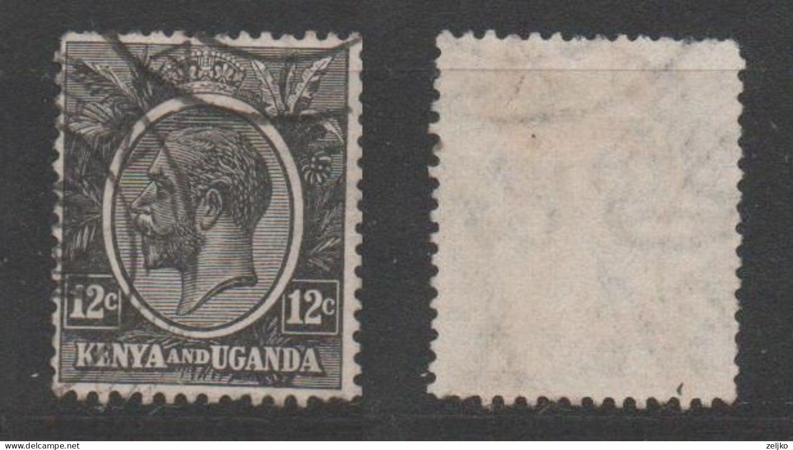 Kenya And Uganda, Used, 1922, Michel 4 - Kenya & Ouganda