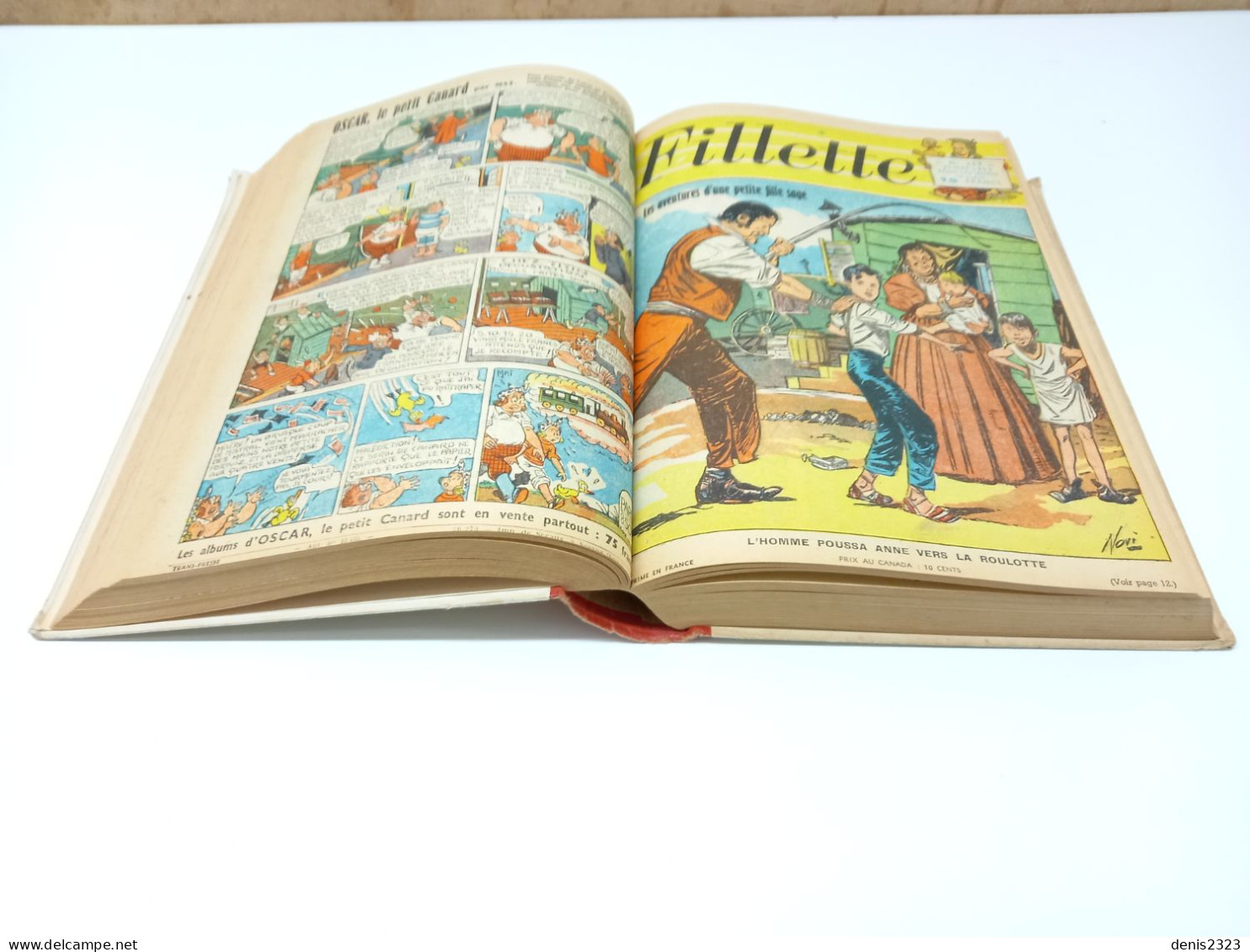 Recueil Des Magazines Fillette 1953 TTB La Rançon De Lotus Bleu Les Beaux Albums - Paquete De Libros