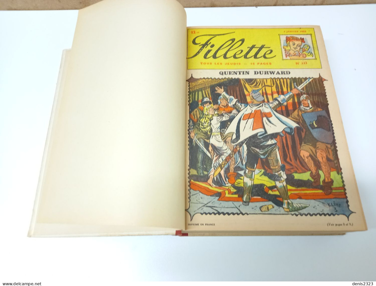 Recueil Des Magazines Fillette 1951 TTB La Ronde Des Oiseaux Les Beaux Albums - Lotti E Stock Libri